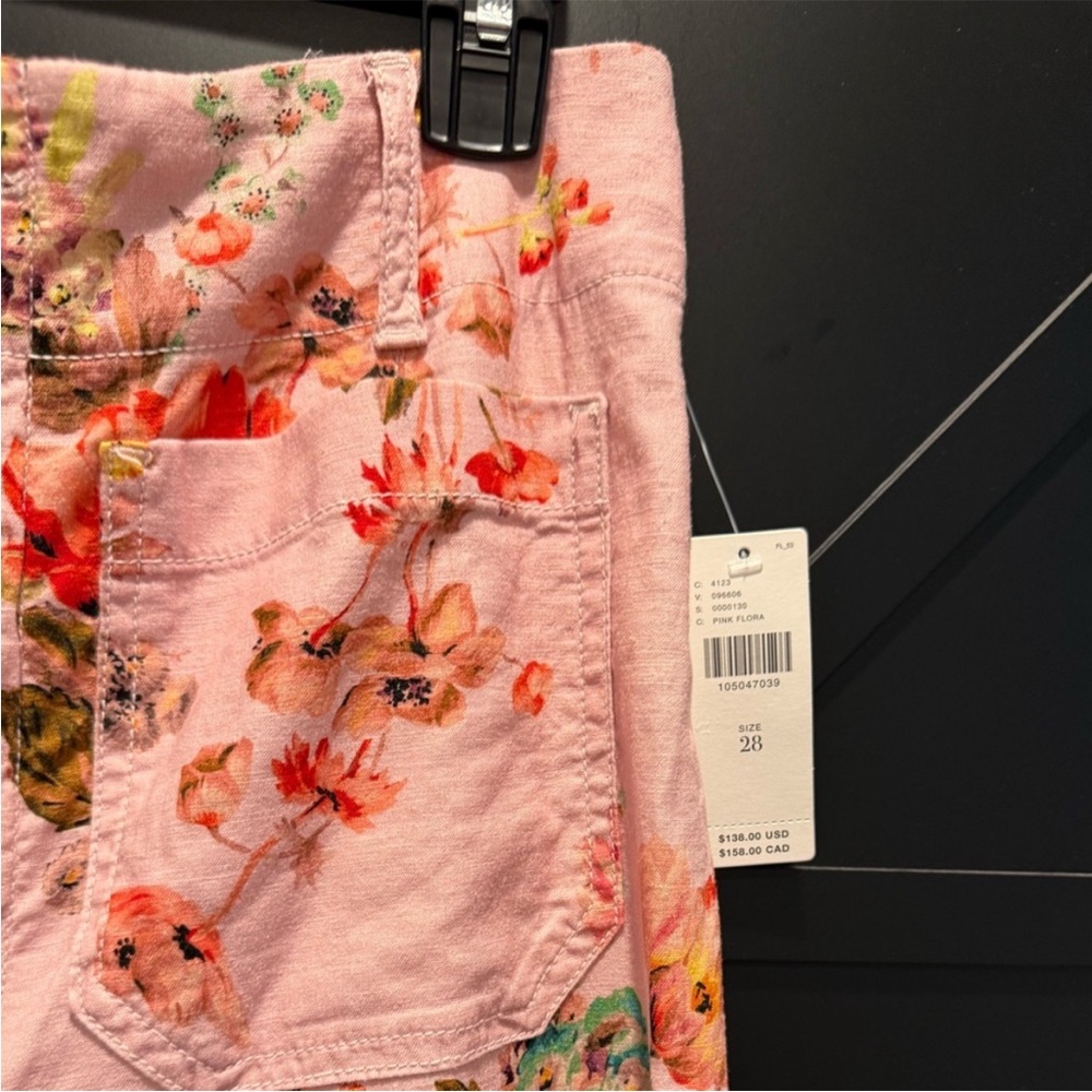 Maeve the Colette pants Anthropologie high rise
Beachy linen print - Picture 2 of 6